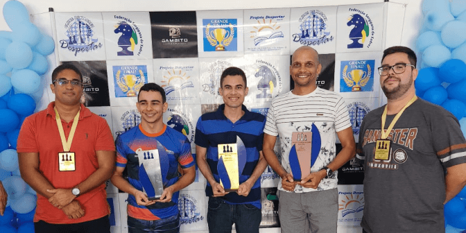 Matheus Silva é Campeão da Final do Circuito Despertar 2023Final do maior Circuito de Xadrez Sergipano